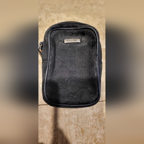 Handbags - Gucci Black GG Mini Make Up Case Zippy Baggy